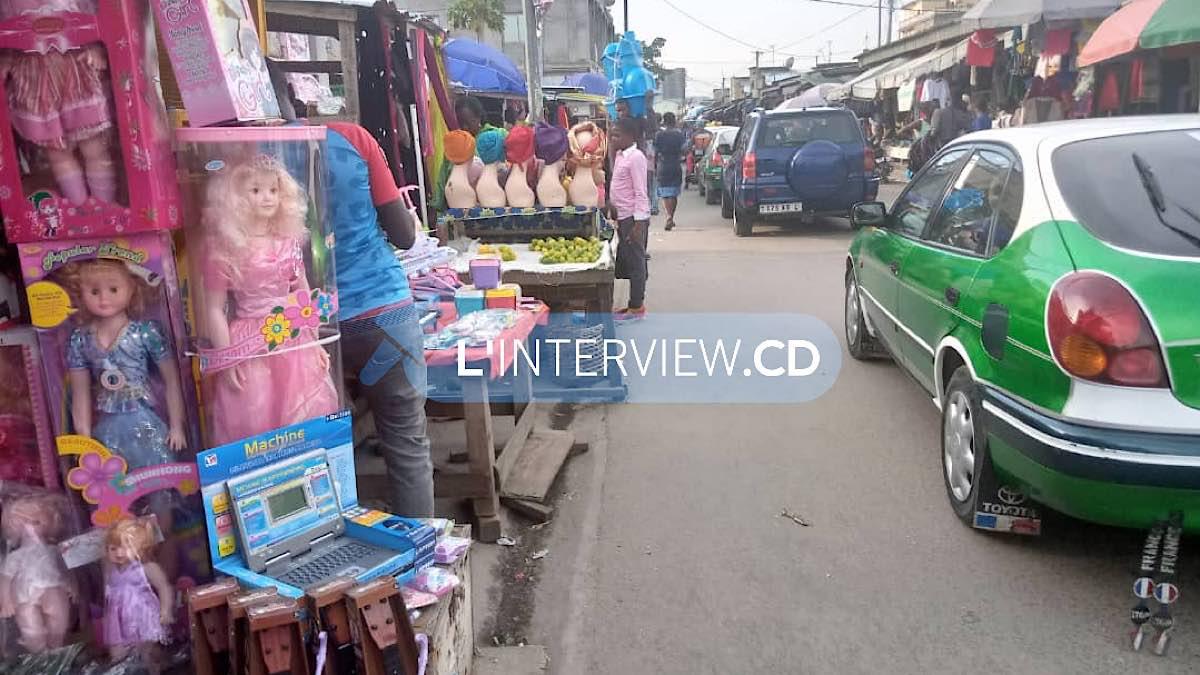 Brazzaville commerçants R.D congolais déplorent les tracasseries policières