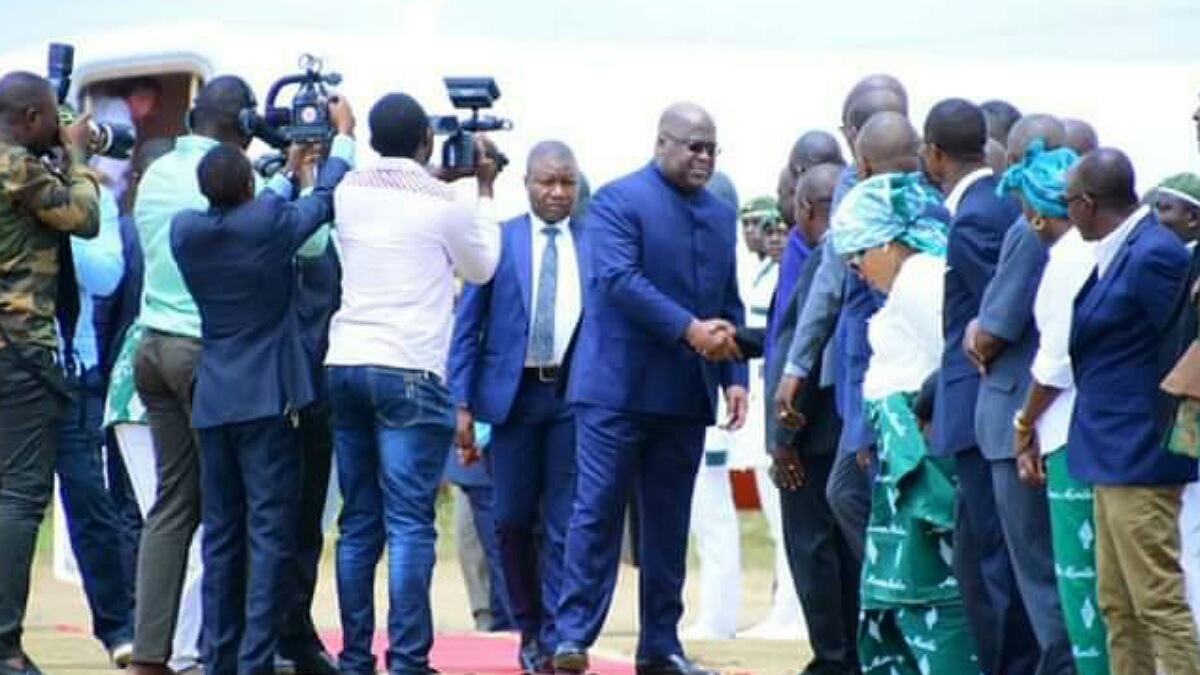 Félix Tshisekedi à Nkamba