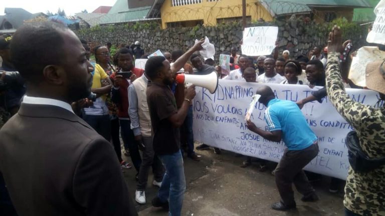 Goma 2 enfants toujours en captivité