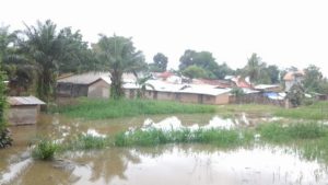 KISANGANI débordement des eaux du fleuve Congo