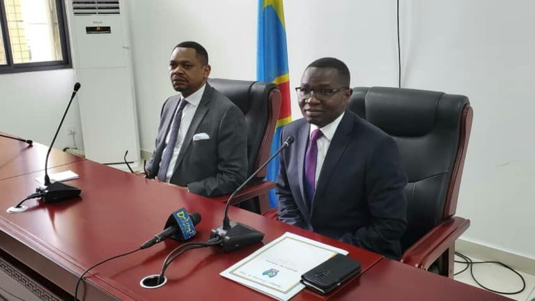 Les ministres Julien Paluku et José Mpanda