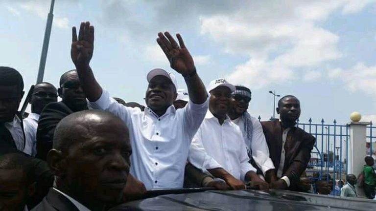 Martin Fayulu à kinshasa