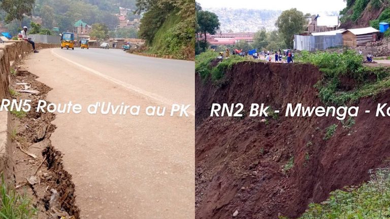 RN2 RN5 sud kivu