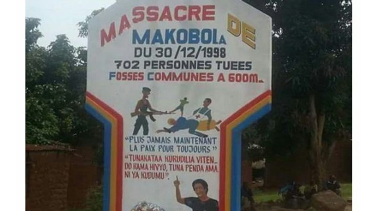 Selon ONU 702 personnes ont été massacrées à Makobola