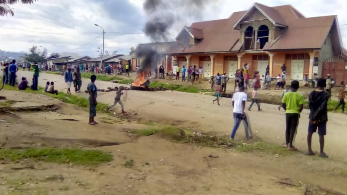 Nord-Kivu /manifestations anti Monusco: un jeune tué par la police dans une situation tendue à Kiwanja