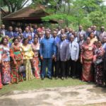 À Zongo Félix Tshisekedi avec le membre du gouvernement