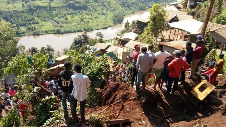 Éboulement à Bukavu  au moins 15 morts et plus de 100 maisons détruites