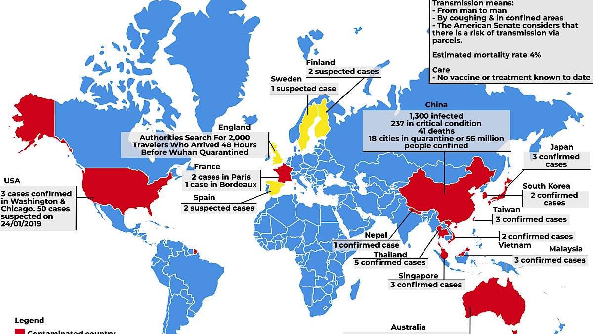 Coronavirus chine Afrique
