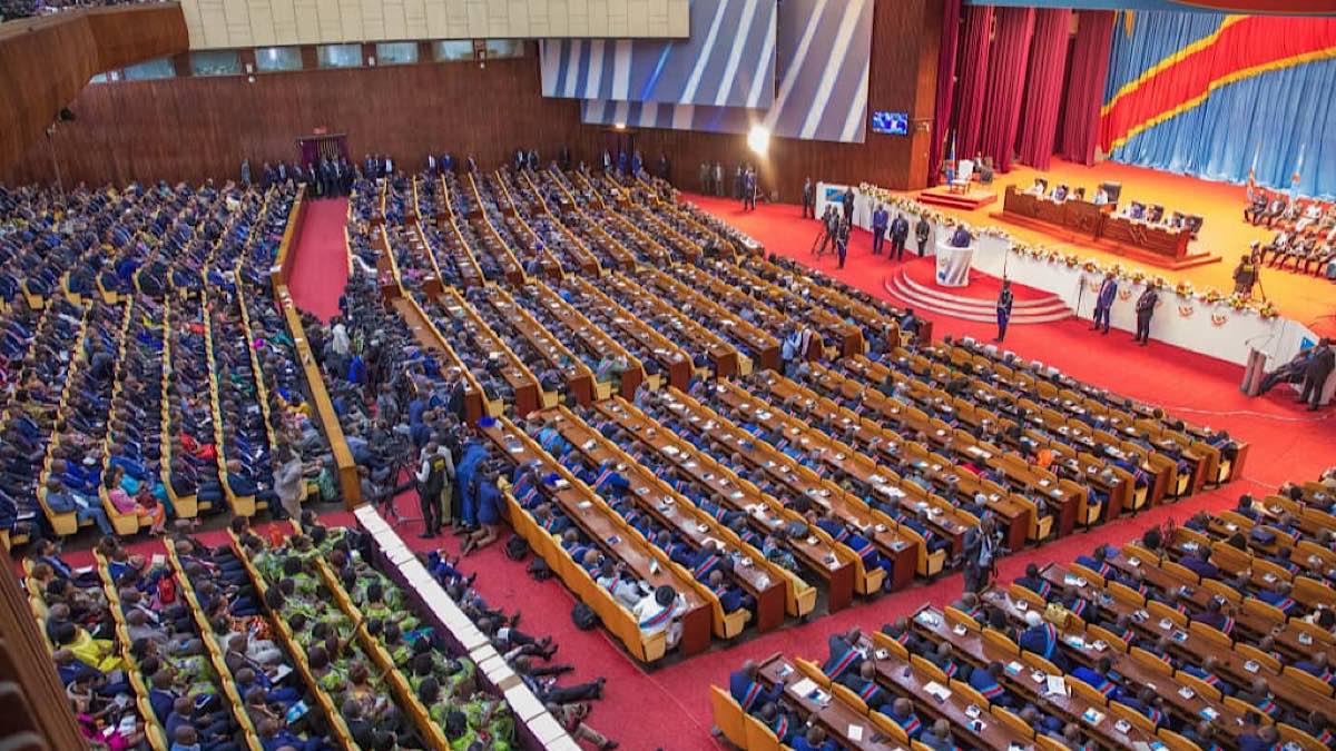 RDC Le parlement en congrès