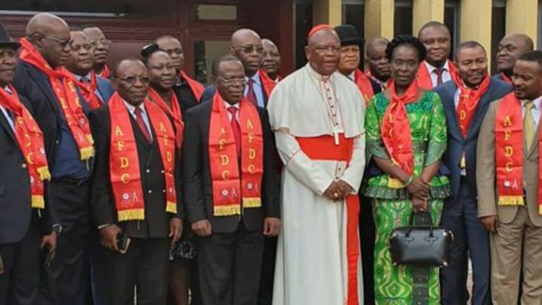 Bahati ;AFDC A et le cardinal ambongo