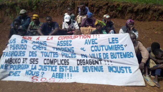 Butembo des victimes du déguerpissement de Rughenda Butembo des victimes du déguerpissement de Rughenda