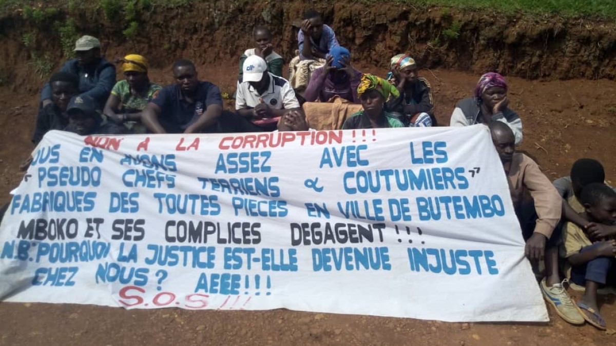 Butembo des victimes du déguerpissement de Rughenda