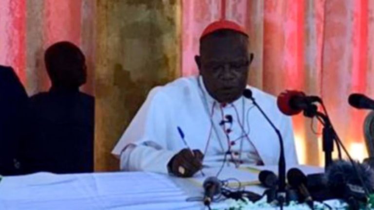 Cardinal Fridolin à Kinshasa