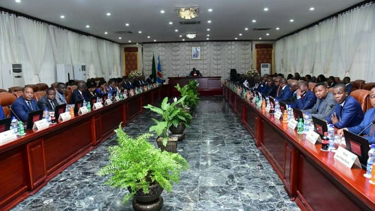 Conseil des ministres et le Chef de l état Felix Tshisekedi