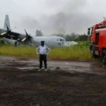 Crash d’avion militaire sud africain à Goma