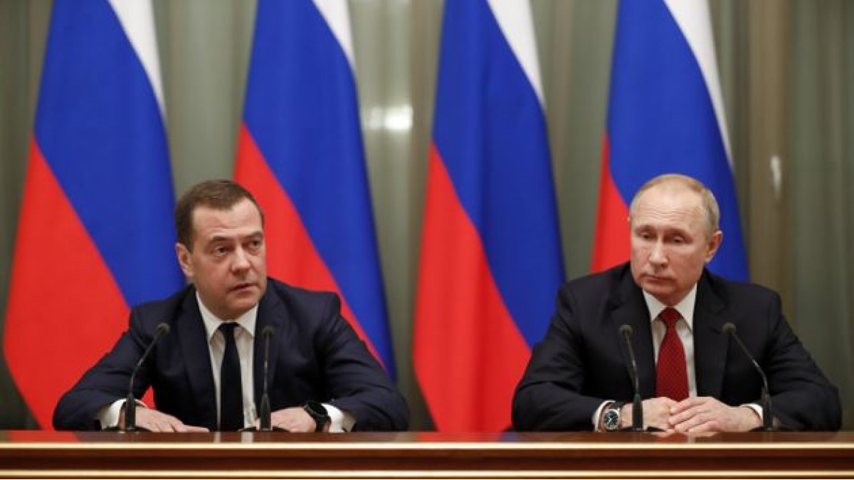 Dmitri Medvedev démission russie