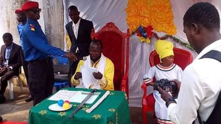 Ne Muanda Nsemi serment