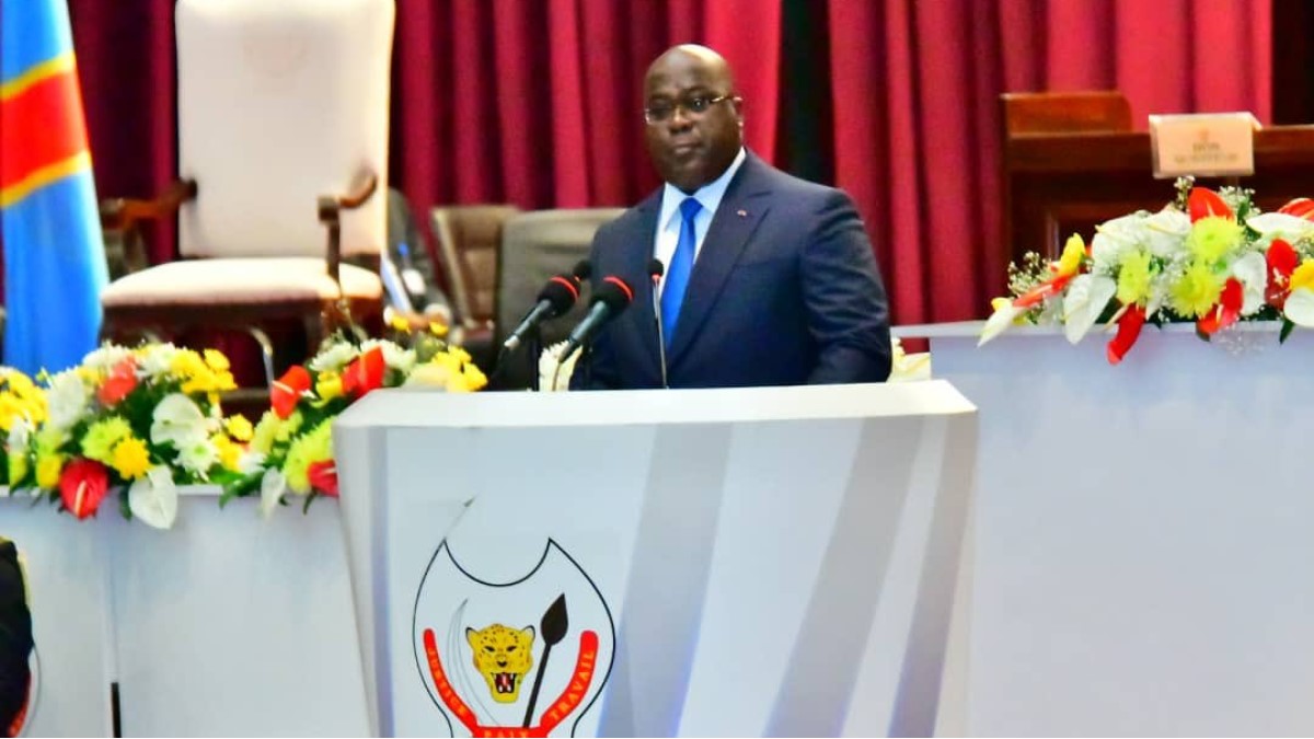 Felix Tshisekedi Londre discours