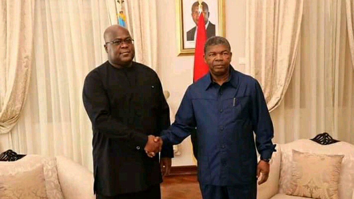 Felix Tshisekedi et João Lourenço