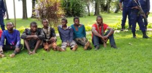 Goma 17 Rwandais présumés criminels