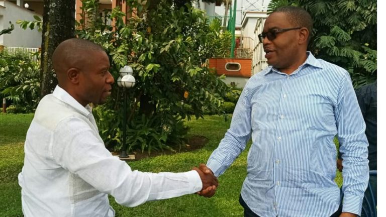 Les gouverneurs Théo Ngwabidje et Carly Nzazu