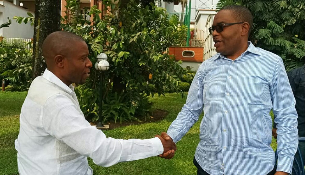 Les gouverneurs Théo Ngwabidje et Carly Nzazu