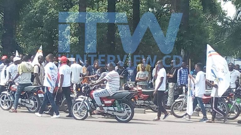 Les militants du PALU et de l'UDPS