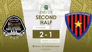 Mazembe bat Primeiro de Agosto