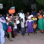 Plusieurs familles des réfugiés venus de l'Angola passent nuit à la belle Mbuji mayi