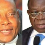 Steve Mbikayi et Bahati Lukwebo