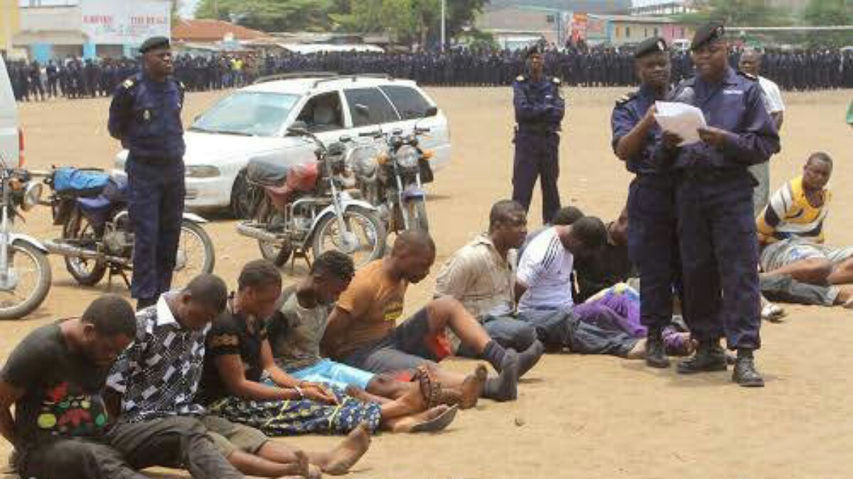 Sud-Kivu  46 personnes dont deux étrangers interpellées lors d'un bouclage