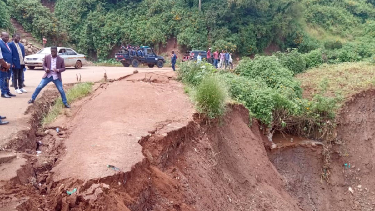 Sud-Kivu RN2  gouverneur Ngwabidje