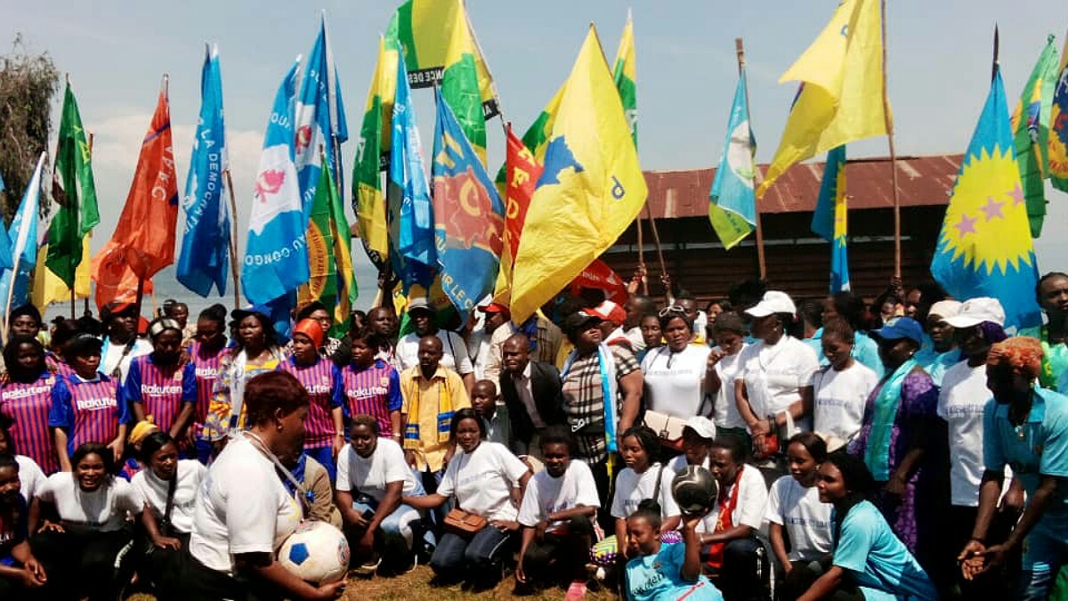 SudKivu les femmes du FCC encouragent le rétablissement de la paix
