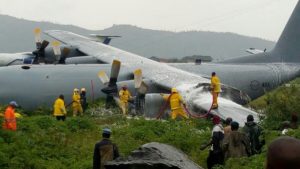 crash d'un avion à Goma