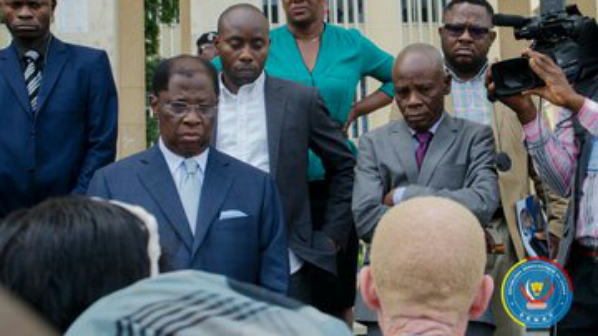 orphelins et veuves militaires ont été reçus par Alexis Nthambwe Mwamba