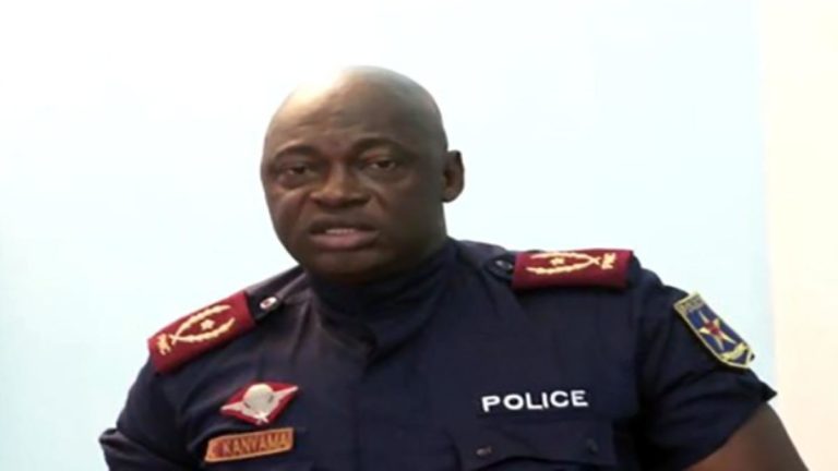 Le général Célestin Kanyama Police National Congolaise