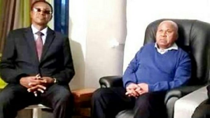 Bruno Tshibala et E Tshisekedi Bruno Tshibala et E Tshisekedi