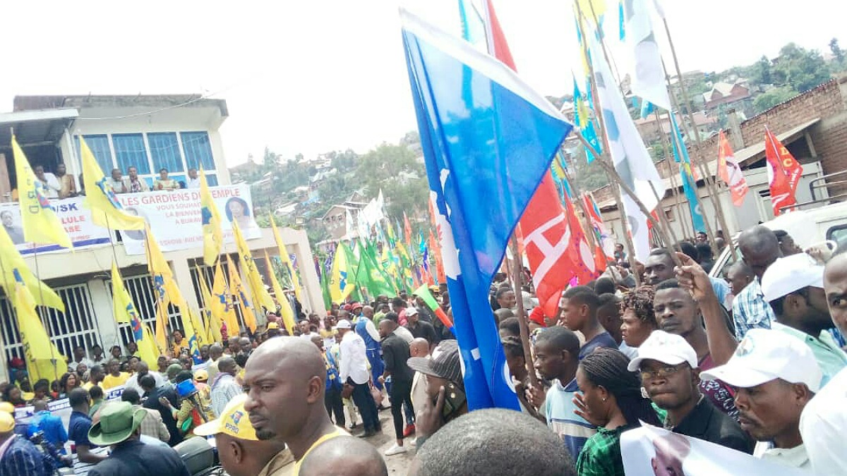 Bukavu - Accueil de J. Mabunda