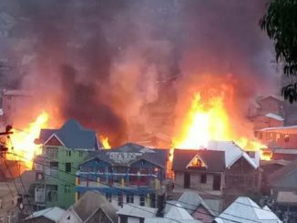 Bukavu Un incendie d'origine inconnue