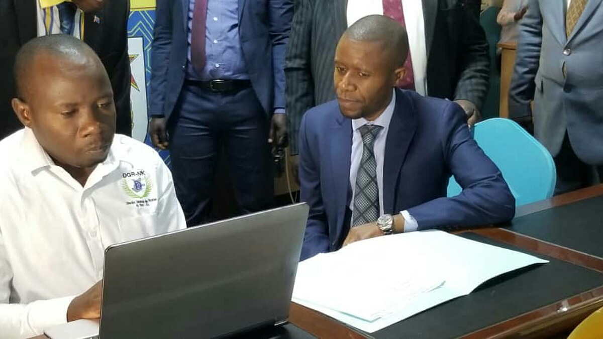 David Kamuha et Carly NZANZU KASIVITA