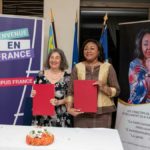 Denise Nyakeru Tshisekedi a signé un protocole d'accord avec campus France