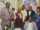 Fabien Mutomb ,Felix Tshisekedi et les membres de l' udps