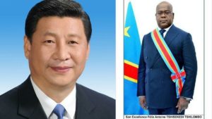 Felix Tshisekedi et Xi Jinping