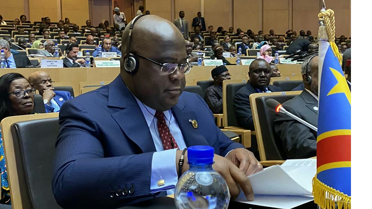 Felix Tshisekedi 33ème sommet de l'Union Africaine