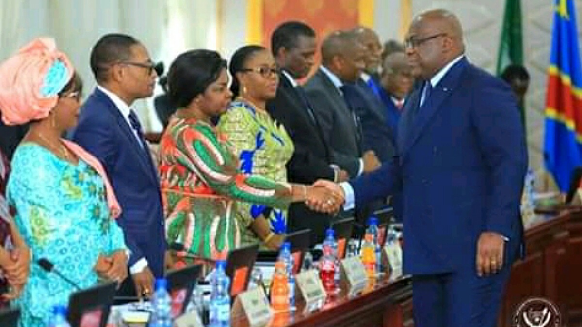 Felix Tshisekedi préside le conseil des ministres