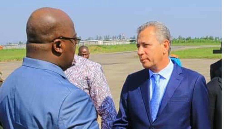 Felix et Bamanisa gouverneur ituri