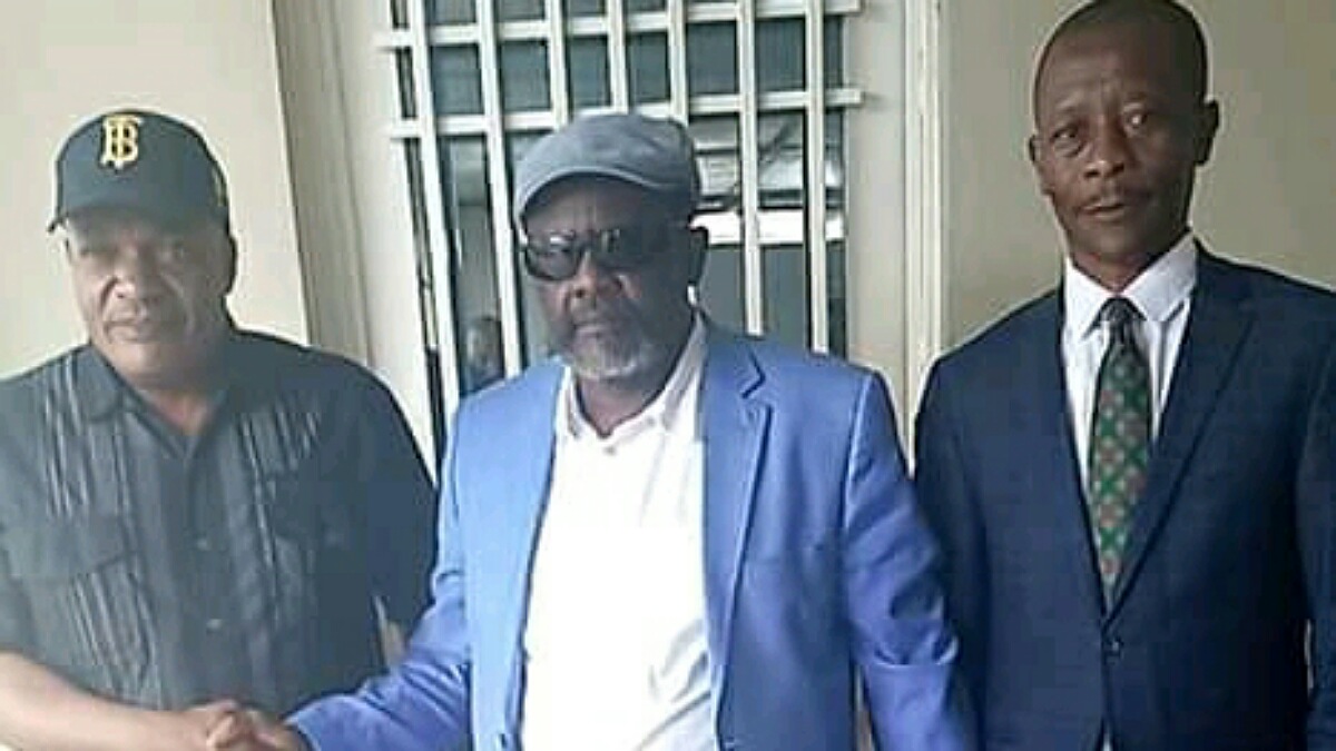 Franck Diongo ,le pasteur Mukuna et JC katende