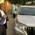 Fridolin Ambongo a reçu , la jeep promise par l'autorité morale du FCC