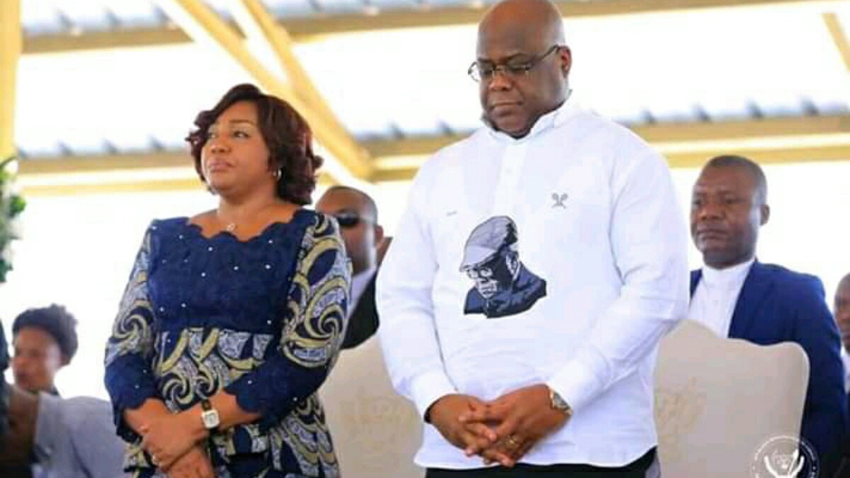 Félix Antoine Tshisekedi au mausolée