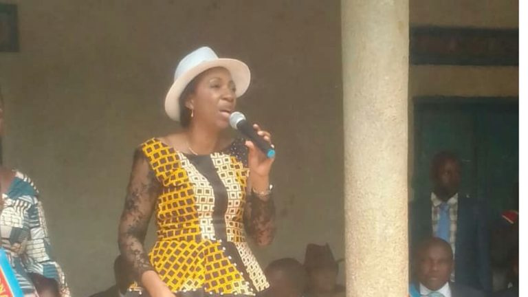 Jeanine Mabunda à Beni